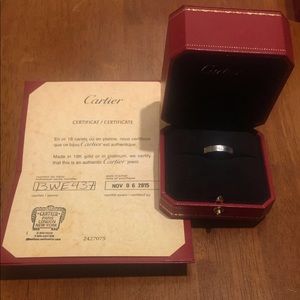 Cartier 1 Diamond Love Ring